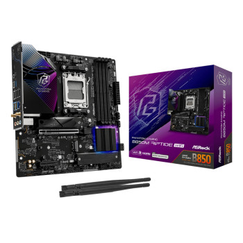 Asrock Phantom Gaming B850M Riptide WiFi Micro-ATX Socket AM5 Motherboard