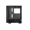 DeepCool 55 V4 C ATX Tempared Glass Mid Tower PC Case - Black
