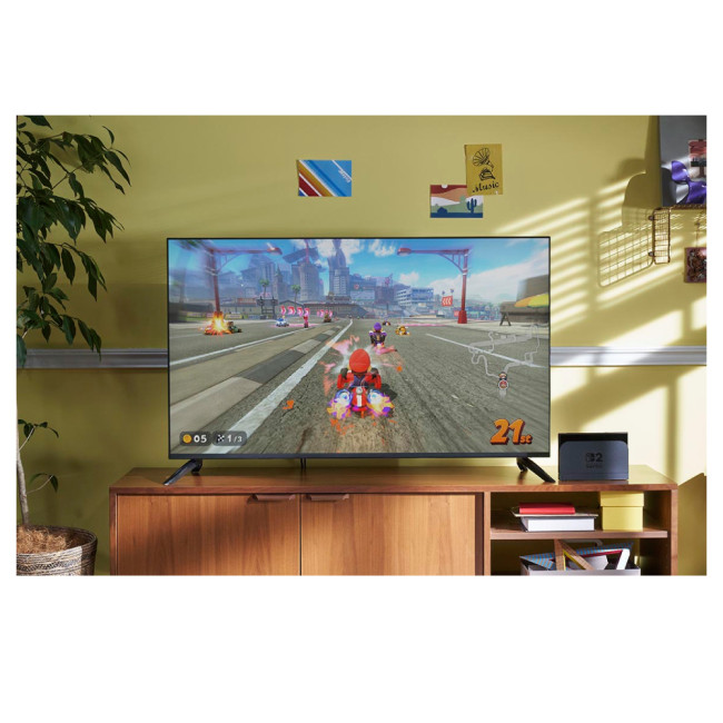 Nintendo Switch 2 Portable Game Console 7.9" Touchscreen Display 256GB UFS Memory USB-C + Mario Kart World Bundle