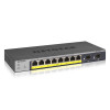 Refurbished NETGEAR ProSAFE GS110TP Managed Gigabit Ethernet 8 Ports Network Switch - Grey