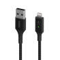 Belkin CAA007BT04BK lightning cable Male to male connetor lenght 1.2m Black