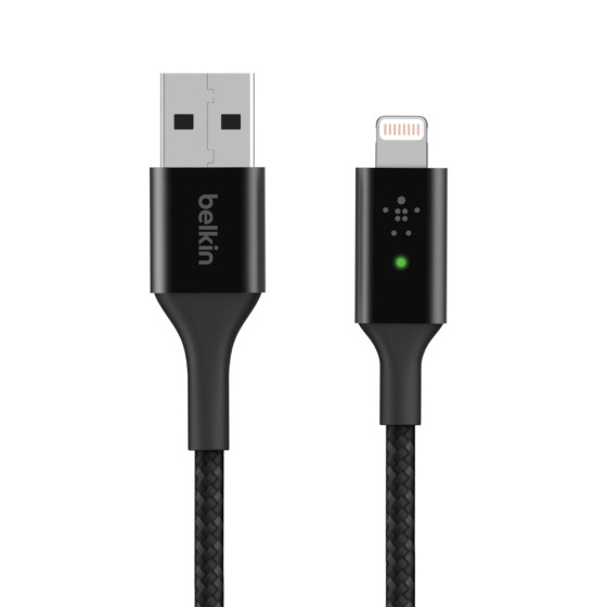 Belkin CAA007BT04BK lightning cable Male to male connetor lenght 1.2m Black