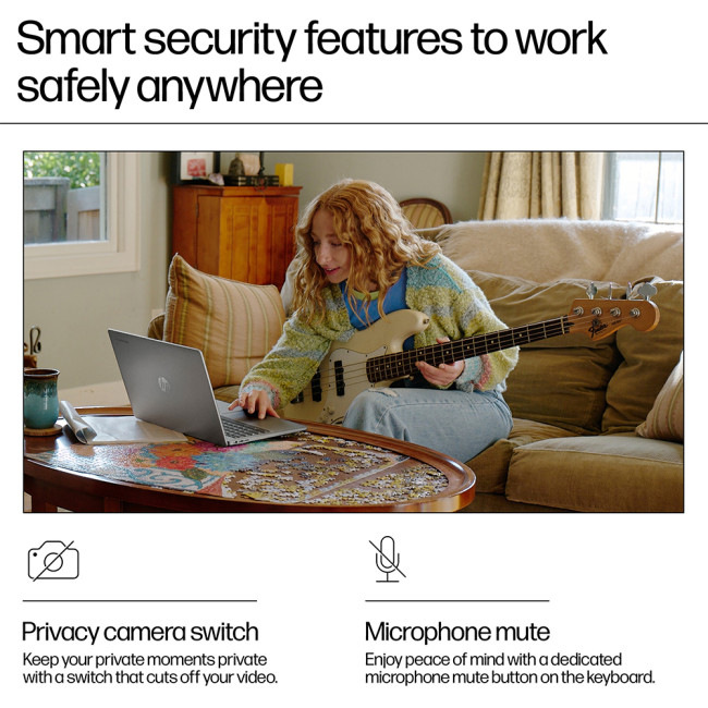 HP ChromeBook 15a-nb0004na Intel Core i3-N305 15.6" Full HD 8GB RAM 256GB Flash ChromeOS Laptop