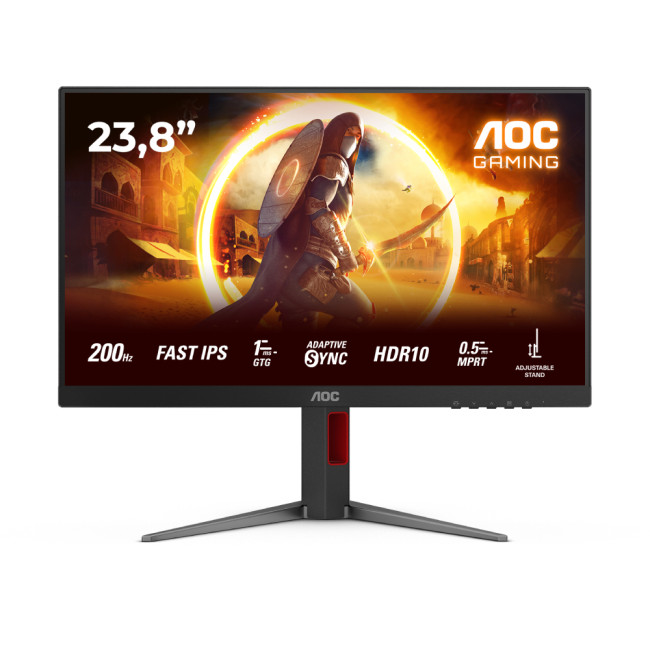 AOC G4 24G4HA 24" IPS Full HD 200Hz 0.5ms Height adjustable Gaming Monitor