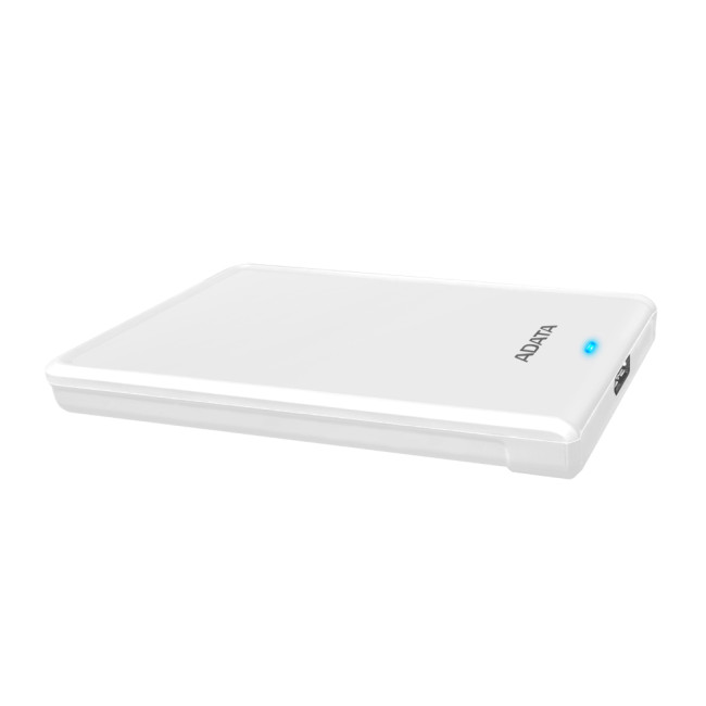 ADATA HV620S Slim 1TB 2.5" USB 3.2 External Hard Drive - White