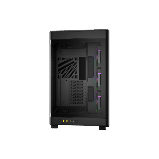 Gamdias NESO P1 PRO Tempered Glass Full Tower Gaming PC Case - Black