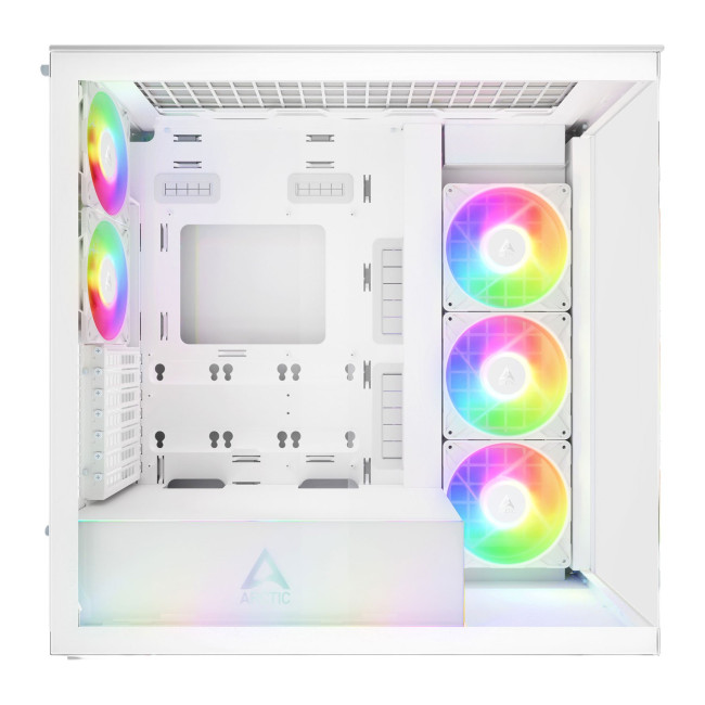 Arctic Xtender ARGB Tempered Glass Mid Tower PC Case -White