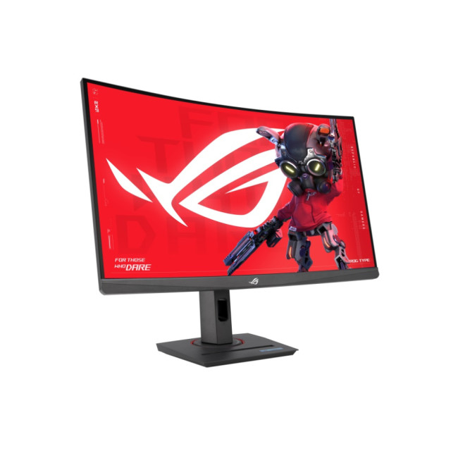 ASUS XG27WCS 27 inch Wide Quad HD AMD Freesync 180Hz Curved Gaming Monitor Black