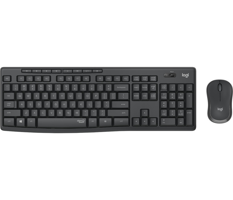 Logitech MK295 Silent Wireless Keyboard & Mouse Combo Graphite - 920-009799