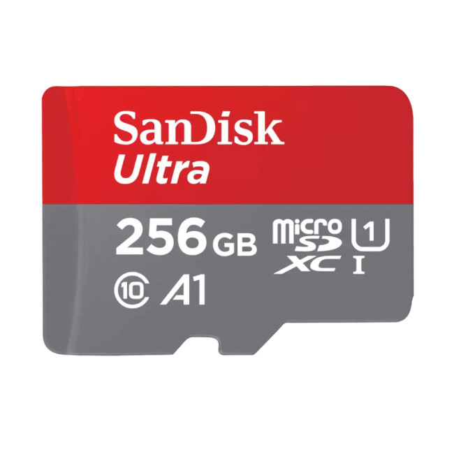 SanDisk Ultra 256GB microSDXC Memory Card