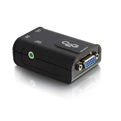 C2G TruLink-Series HDMI to VGA & AUX Audio Stero Female Output Adapter Convertor