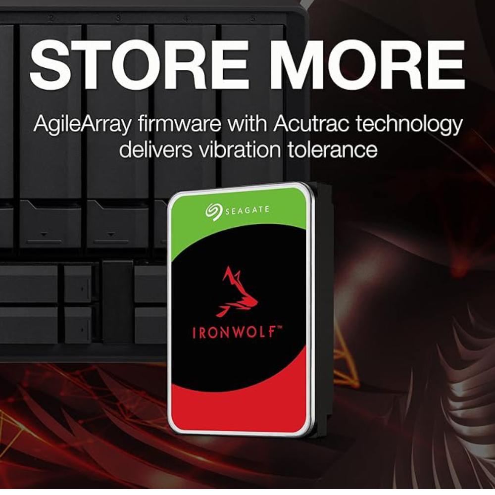 Seagate IronWolf 4TB 5900RPM 3.5-inch SATA HDD