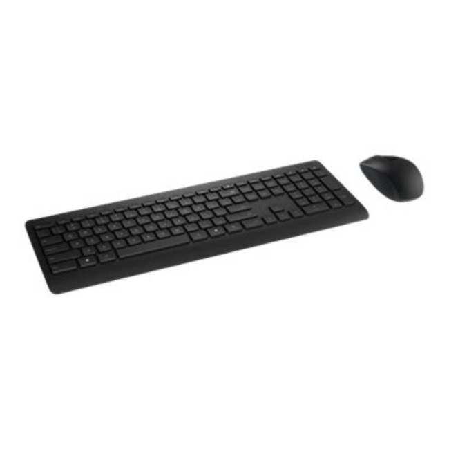 Refurbished Microsoft PT3-00009 Wireless Desktop 900 Swiss Keyboard & Mouse Set - Black