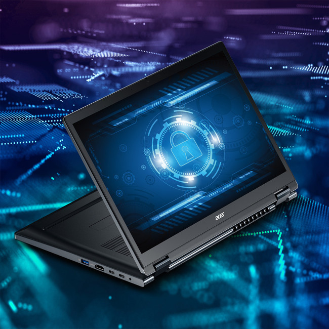 Acer TravelMate NX.B7WEK.003 laptop Intel Core Ultra 5 125U 16GB RAM 512GB SSD 14" Touchscreen Windows 11 Pro 2-in-1 Laptop