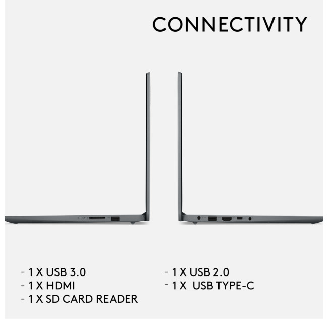 Lenovo IdeaPad 1 15AMN7 AMD Ryzen 5 7520U 16GB RAM 512GB SSD 15.6" Full HD Windows 11 Home S Laptop