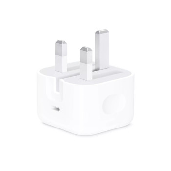 Apple MUVT3B/A 24pin USB-C 20W Power Adapter Smartphone Smart Watch Tablet White