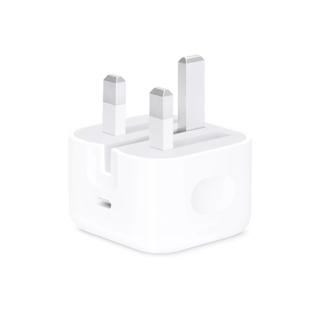 Apple MUVT3B/A 24pin USB-C 20W Power Adapter Smartphone Smart Watch Tablet White