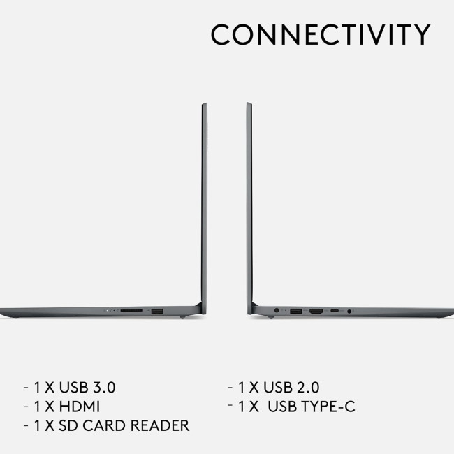 Lenovo IdeaPad 1 15AMN7 82VG00RNUK AMD Ryzen 5 7520U 8GB RAM 512GB SSD 15.6" Full HD Windows 11 Home Laptop