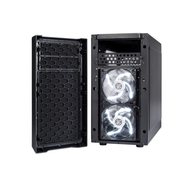 Fractal Design Focus G Black ATX Mid Tower White LED PC Case