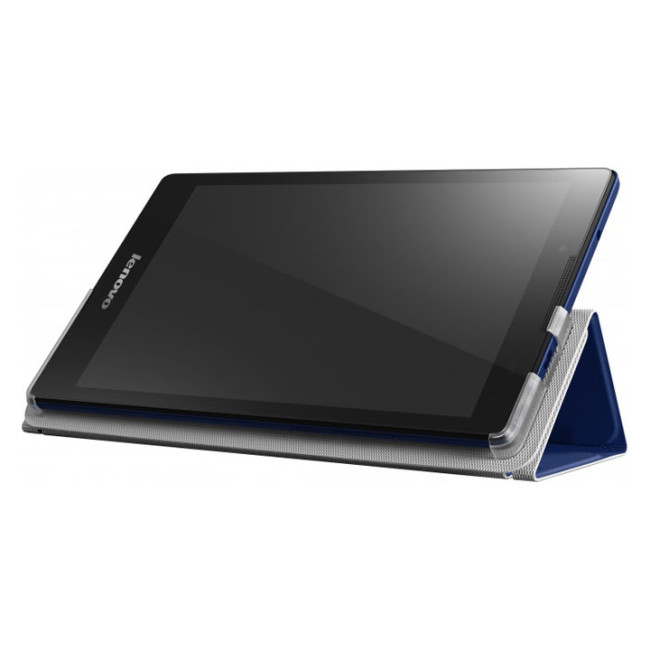 Refurbished Lenovo Folio Flip Case and Film Designed for 8" TAB2 A8-50 Tablet - Blue