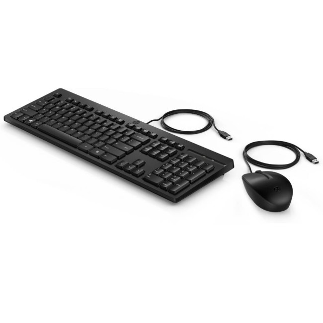 Refurbished HP 225 Wired Mouse and Keyboard Set Designed for HP Z1 G9, Elite 600 G9, 800 G9