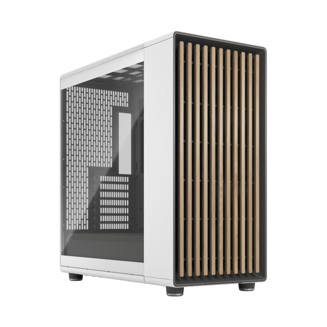 Fractal Design North XL Full Tower Tempered Glass PC Case Chalk White Clear Tint