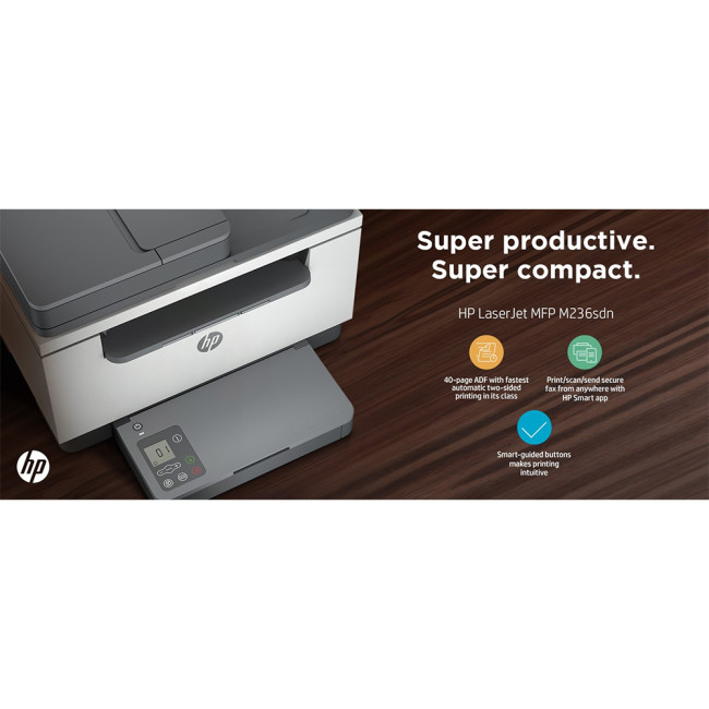 HP LaserJet M234sdw A4 600 x 600 DPI Mono Copying Laser Multifunction Printer