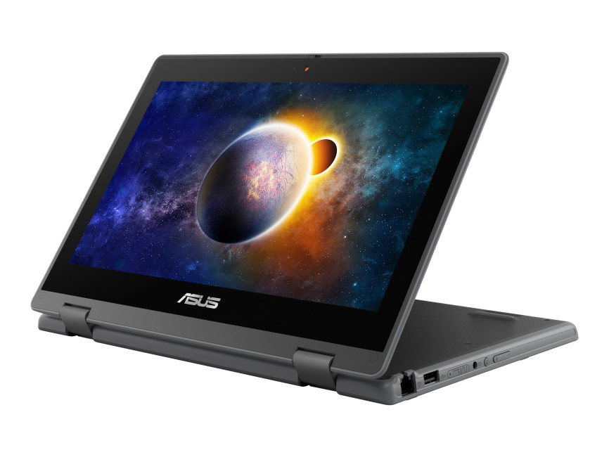 ASUS Expertbook BR1100FKA-BP0044RA-3Y Laptop Intel Celeron N4500 4 GB RAM 64 GB eMMC 11.6" Touchscreen Convertible Windows 10 Pro Academic