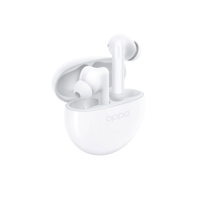 Refurbished OPPO ENCO Buds2 10 mm Large Titanium Driver Enco Live Stereo Sound Effect White