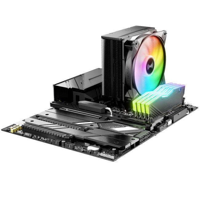 be quiet! Pure Rock 3 120mm Air CPU Cooler - Black
