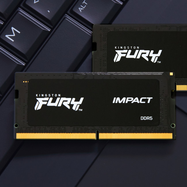 Kingston FURY Impact KF548S38IBK2-32 32GB (2 x 16GB) 4800 MHz DDR5 Laptop RAM