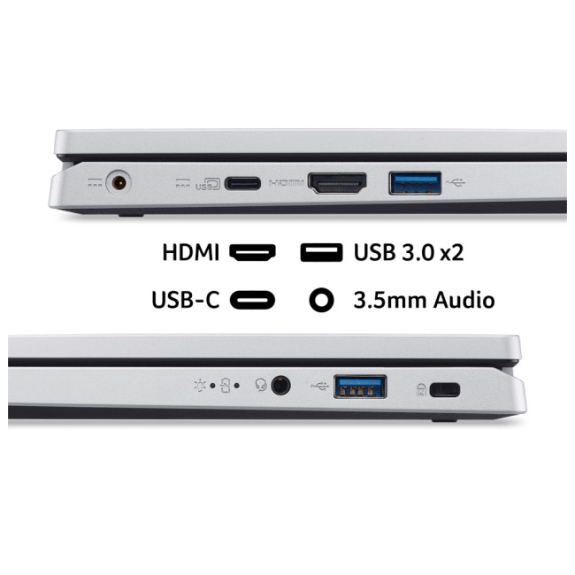 Acer Aspire Go 14 Intel N N200 4GB RAM 128GB SSD 14" Windows 11 Home in S mode Laptop