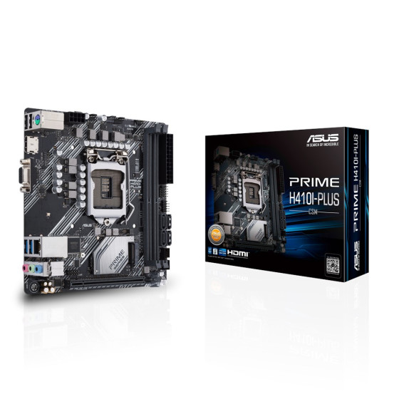 ASUS PRIME H410I-PLUS/CSM Mini ITX Motherboard LGA 1200 Intel H410 Chipset