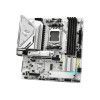 Asrock B850M Steel Legend WiFi Micro-ATX AMD Socket AM5 Motherboard - White