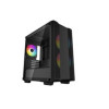 DeepCool CC360 Micro ATX Tempared Glass PC Case - Black