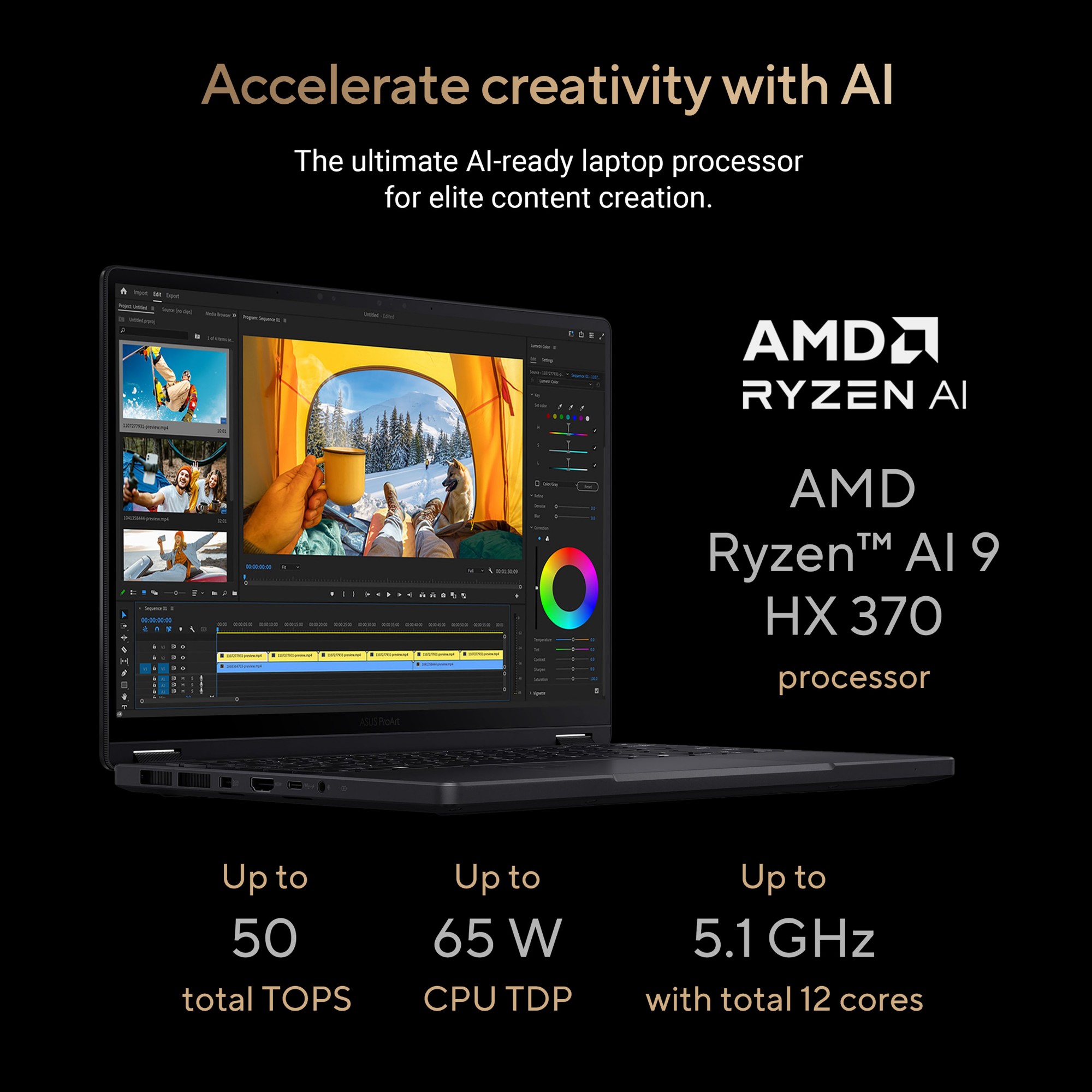 ASUS ProArt PX13 Ryzen 9 32GB 1TB Touchscreen Laptop