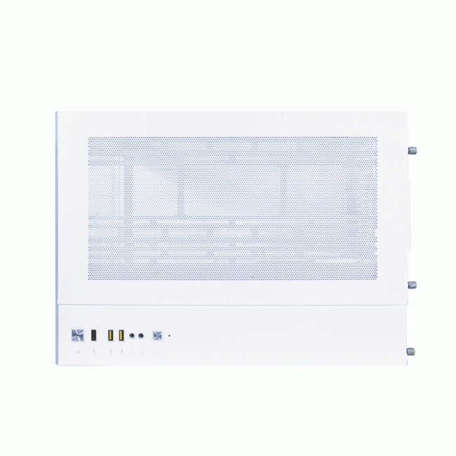 1st Player Steampunk SP7 RGB Tempared Glass Mid Tower Gaming PC Case - White