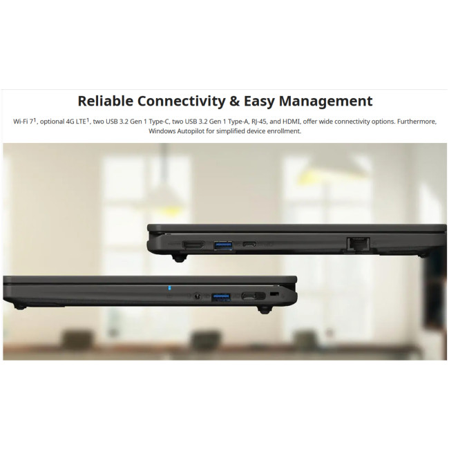 Acer TravelMate B3 TMB311-34 Intel N150 4GB RAM 128GB eMMC 11.6" HD Windows 11 Pro Education Business Laptop