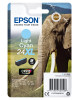 Genuine Epson C13T24354012 24XL Light Cyan Ink Cartridge for 740 Pages