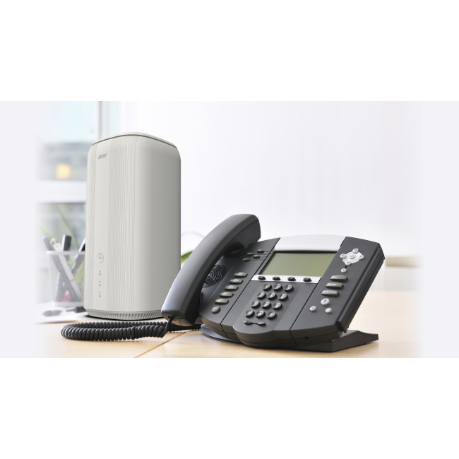 Acer Connect X6E Tri-band WiFi 6e 5G Wireless Router White