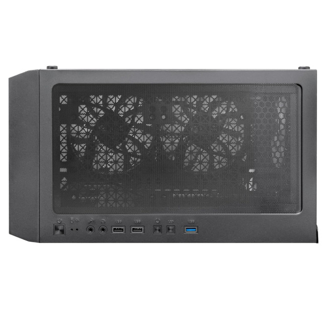 1st Player XP ATX Micro ATX Tempared Glass Black PC Case