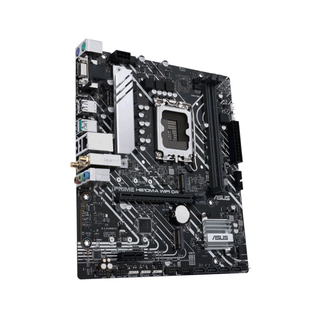 ASUS PRIME H610M-A WIFI D4 Intel H610 LGA 1700 micro ATX Motherboard - 90MB1C80-M0EAY0