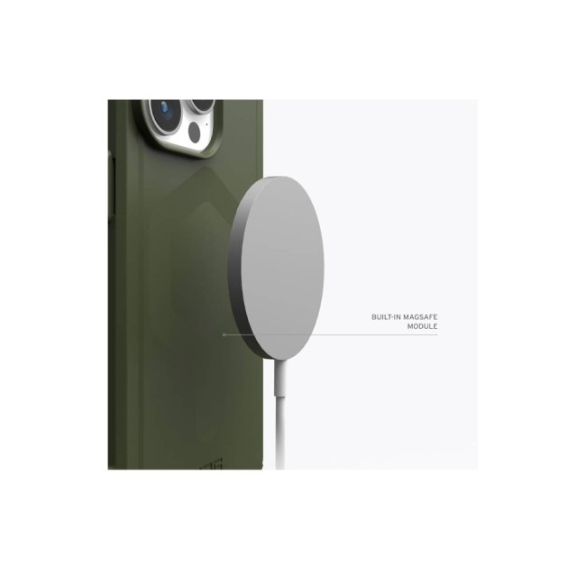 Refurbished Urban Armor Gear Essential Armos Magsafe Case for 6.1" Mobile Phone