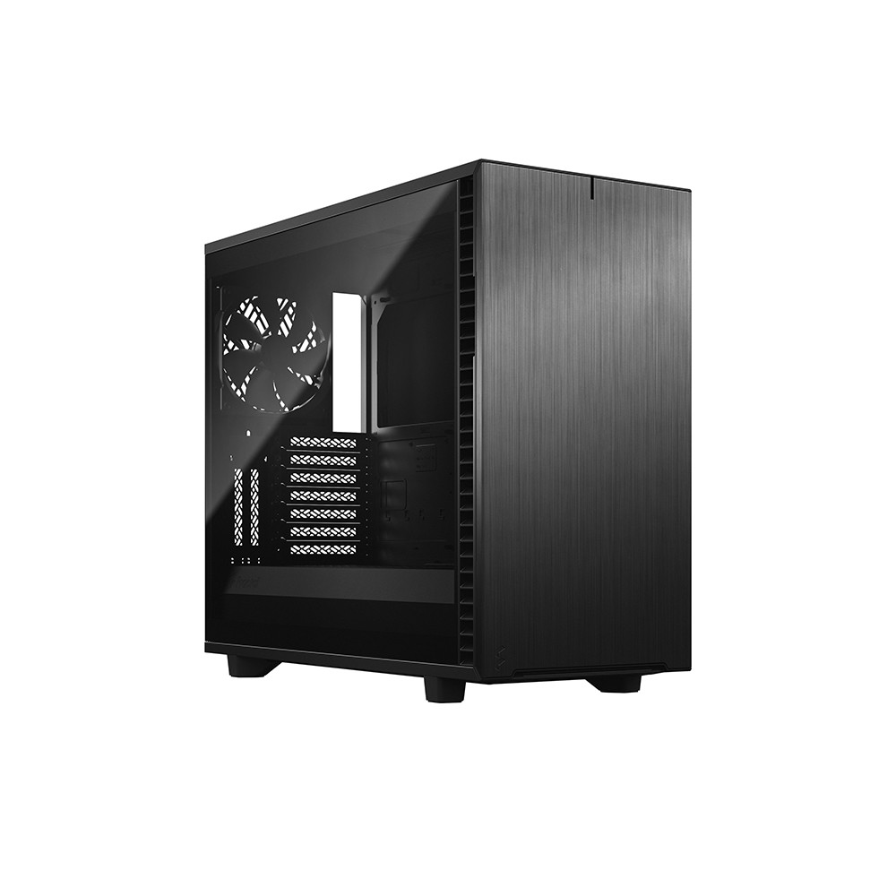 Fractal Design Define 7 XL Full Tower EATX Steel PC Case - Black Solid