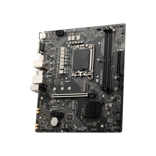 MSI PRO H610M-G micro ATX Intel H610 LGA 1700 Motherboard