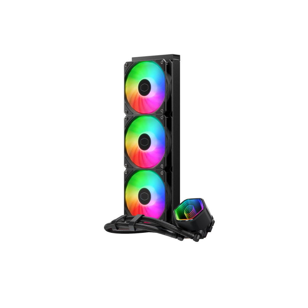 Cooler Master MasterLiquid 360mm ARGB AIO Liquid Coolor - Black