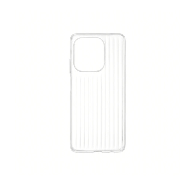 OPPO AC188-B A40 & A60 5G Grill Texture Soft & Lightweight Protective Mobile Cases - Transparent
