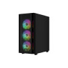 Gamdias AURA GC2 ELITE Tempered Glass Mid Tower Gaming PC Case - Black