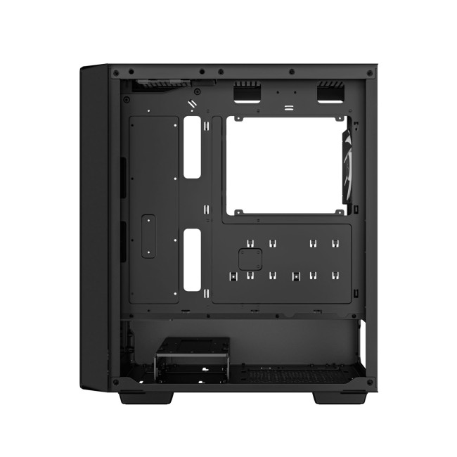 DeepCool CC560 ARGB V2 Mid Tower ATX Gaming PC Case with 4 x RGB Fans - Black