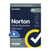 Norton Small Business Premium 2.1 - 500GB, 1 User, 20 Devices, 1-Year Enrollment Digital Key